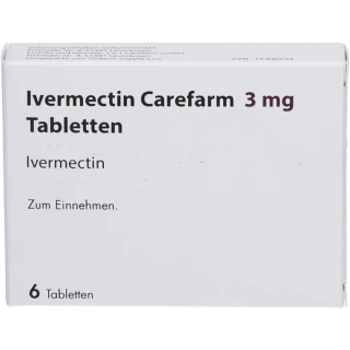 Ivermectin Carefarm 3 мг 6 таблеток Ivermectin Carefarm 3 мг 6 таблеток